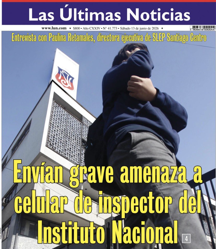 KekaBasualdo's tweet photo. 🔴 ESTO NO ES AMENAZA.. ES TERRORISMO!! URGE INTELIGENCIA al INTERIOR del INBA @Mineduc @PresidenteKast https://t.co/OEu2Ej1FyB