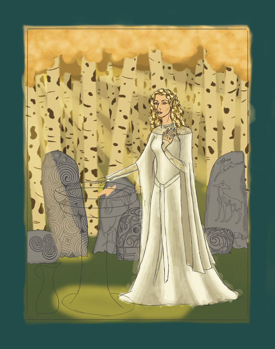 moonlarking's tweet photo. Arwen, feanor, Galadriel (new style test) https://t.co/PEzS9GwY0u
