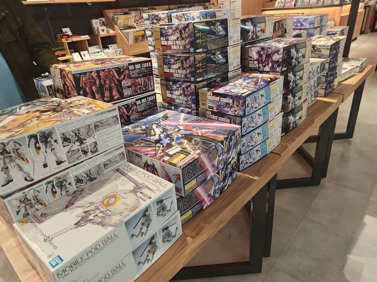 BA_DTTPL's tweet photo. 本日の入場制限は解除しております❗️

新譜・再販���もにまだまだ在庫ございます☺️

是非お立ち寄りください❗️

#プラモLABO
#つくば https://t.co/QsheDaZc9t