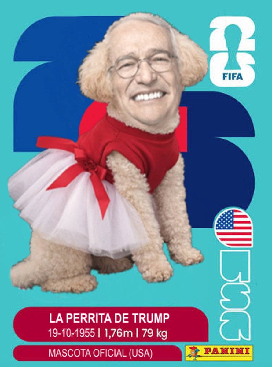 rand0m3e1's tweet photo. La mascota del Mundial. https://t.co/ARCgVt5byy