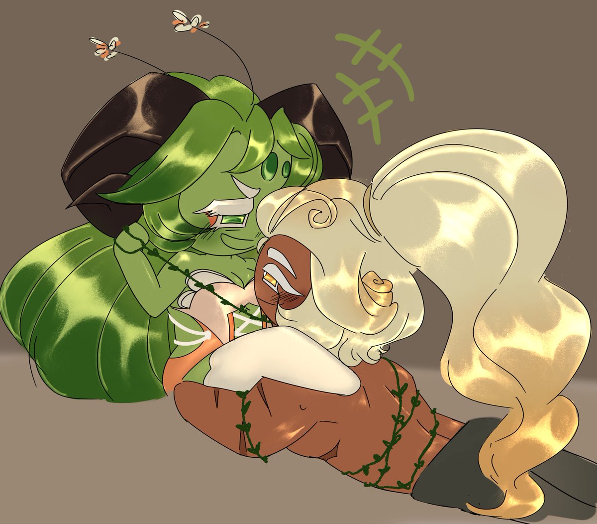 susemulsion's tweet photo. felt like slapping some colour on this #matcharoll https://t.co/nr1O3Z0BHC