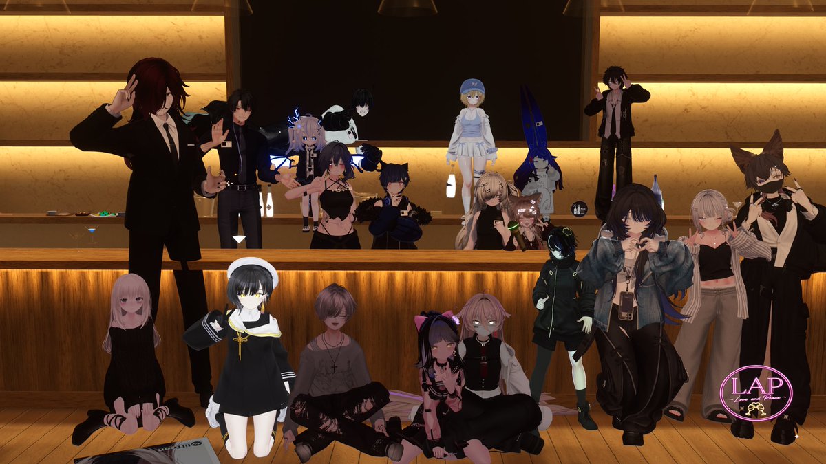 YoiToko3210's tweet photo. 昨日は第二インスタンスでした！
#VRC_LAP https://t.co/B2RhukjvbK