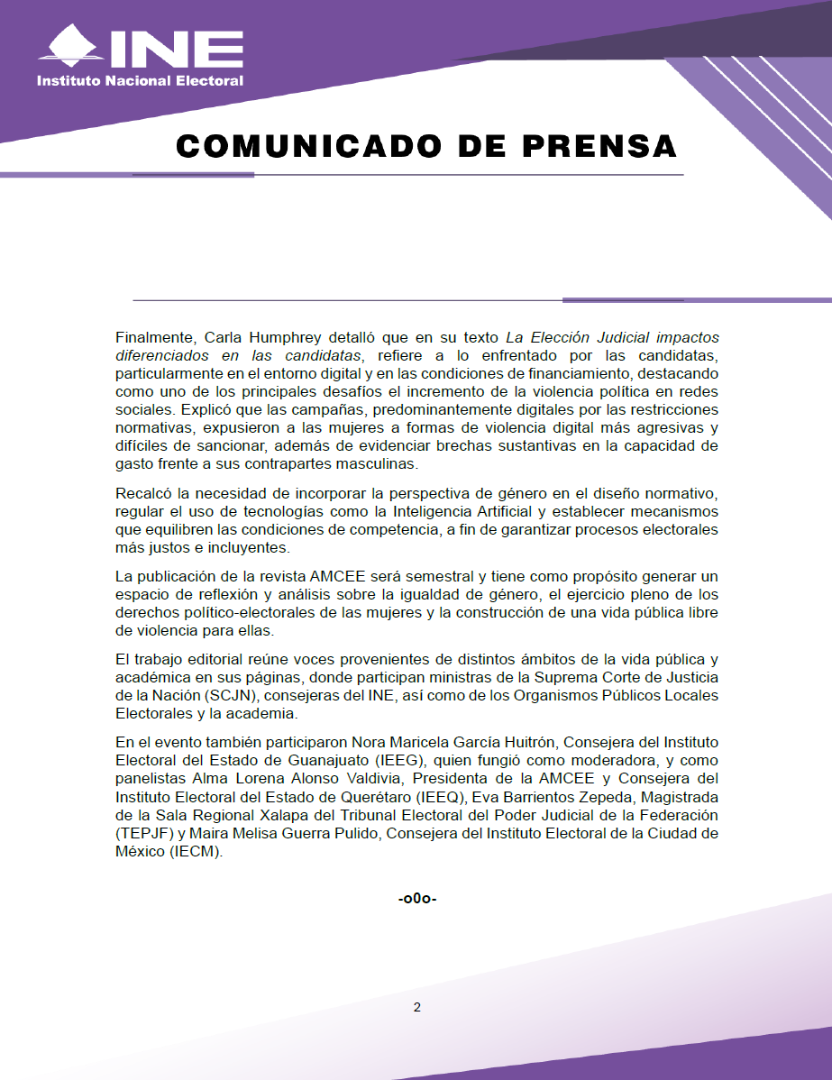 INEMexico's tweet photo. #BoletínINE 📄| INE analiza retos de la Elección del Poder Judicial 2025 con perspectiva de género ♂️♀️.

🔗 Más información en el siguiente enlace 👇

https://t.co/3cgkjU9jmU https://t.co/dV4BJmChCD
