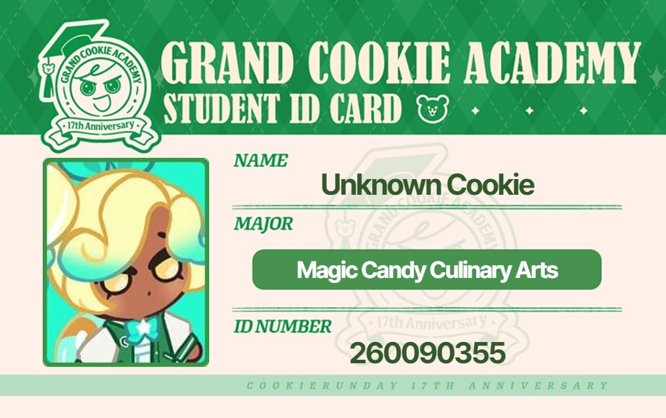 JulianPlaya's tweet photo. #CookieRunDay17thAnniversary #GrandCookieAcademy #CookieRunMajorTest https://t.co/dvNNU6diAg