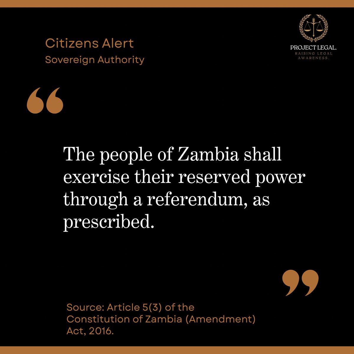MusanshiPeter's tweet photo. Citizens Alert Series Part ll.
Day 20 of 21.

#ZambianLaw #CitizensEducation #ProjectLegal #2026LegalPosters https://t.co/BDeP1lVvND