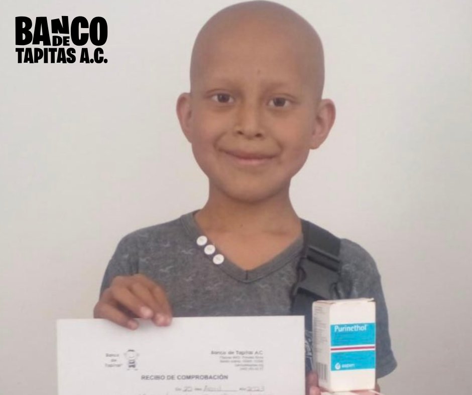 bancodetapitas's tweet photo. #Dona1Quimio Challenge

Hoy te invitamos a convertirte en héroe de un niño o niña que lucha contra el cáncer.

Estamos buscando personas, empresas y organizaciones que quieran sumarse donando una o más dosis de la quimioterapia #Purinethol, un medicamento fundamental para el tratamiento de nuestros tapipacientes.

Al participar recibirás:

Recibo deducible de impuestos.
Evidencia y seguimiento del pequeño o pequeña que apoyaste.
La satisfacción de saber que tu ayuda está haciendo posible que continúe su tratamiento.

Cada aportación cuenta. Puedes donar desde $1 peso, y tu donativo es completamente deducible de impuestos.

Banco BBVA
Banco de Tapitas A.C.
 Cuenta: 0110849995
 CLABE: 012680001108499959
PayPal:
https://t.co/PdpNJGiNaX

Porque detrás de cada quimioterapia hay una historia, una familia y una esperanza. Ayúdanos a que ningún niño se quede sin su tratamiento.
#BancoDeTapitas #Dona1Quimio #Purinethol #CáncerInfantil #PequeñasAccionesGrandesCambios #AyudarTransformaVidas