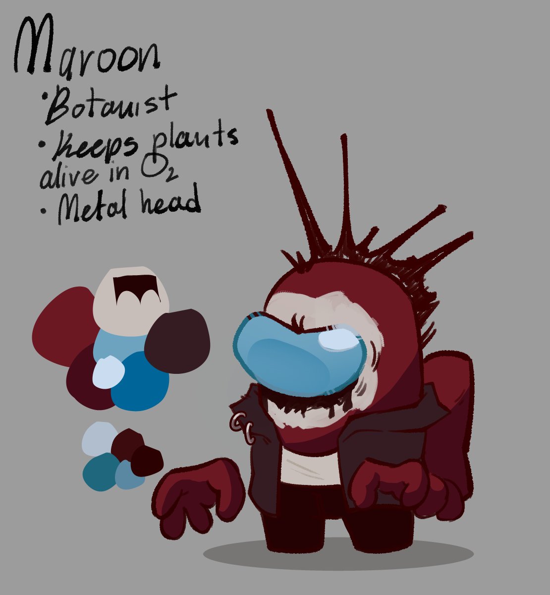 lesserbones's tweet photo. chud maroon mogus oc #Amongus #Amongsus #AmongUsOC https://t.co/4qTfJSRMT4