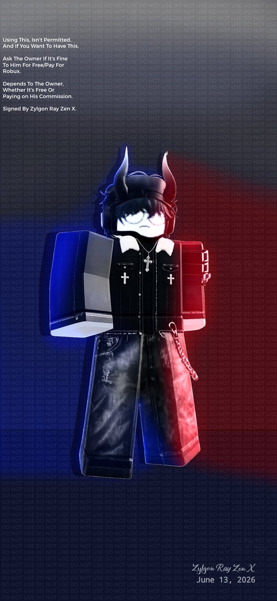 ZylgonRayZenX's tweet photo. Practice making Roblox GFX for @Dxon_Ravezlo55.

Making Roblox GFX for his YT Banner.

I've been making Roblox GFX for 3 years. 

What do you think about my new Roblox GFX now?

Let me know your comments.

What I use:
Device: Phone
App: Ibis Paint X
Roblox: C.A.C https://t.co/bUxL1kgz3U