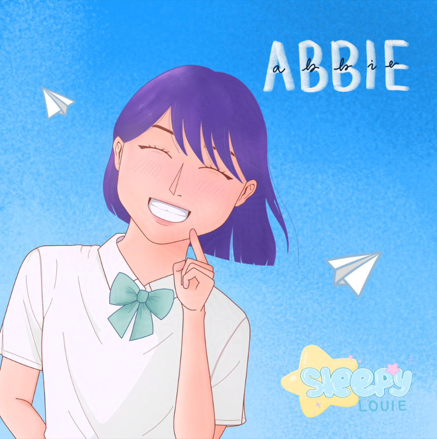 sleepyylouie's tweet photo. Abbie with background inspired by 1989 album cover (❁´◡`❁)

#AbbieBase @PunyaAbbie @artistsbase https://t.co/vuPJyCPydW