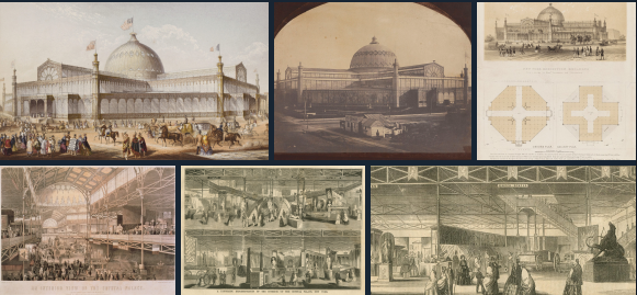 andreas_nigbur's tweet photo. The New York Crystal Palace was on the site of what is now Bryant Park, facing Sixth Avenue between 40th and 42nd Streets. 

It was built with cast‐iron frames and glass panels, used for the Exhibition of the Industry of All Nations in New York City in 1853, and destroyed by fire on October 5, 1858.