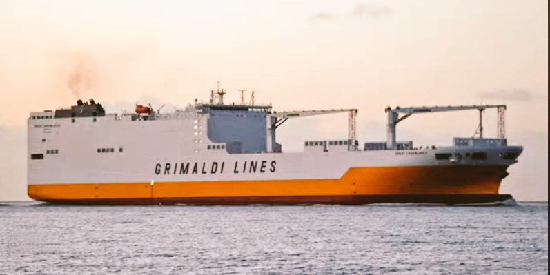 exxxsisst's tweet photo. #GrimaldiLines #ship #ConRo Great Casablanca https://t.co/qG5IlX2kA2