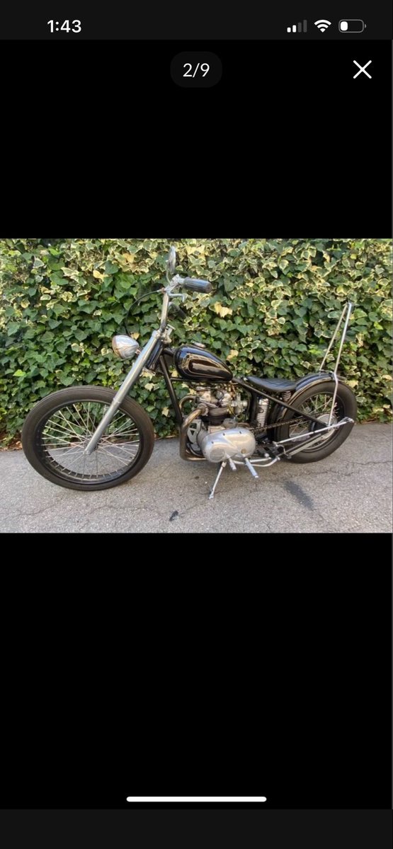 _93til's tweet photo. Selling my bike 1963 triumph asking 7500$ obo details in last slide. Starts up everytime tell yah friends https://t.co/uIBJn7CSkQ
