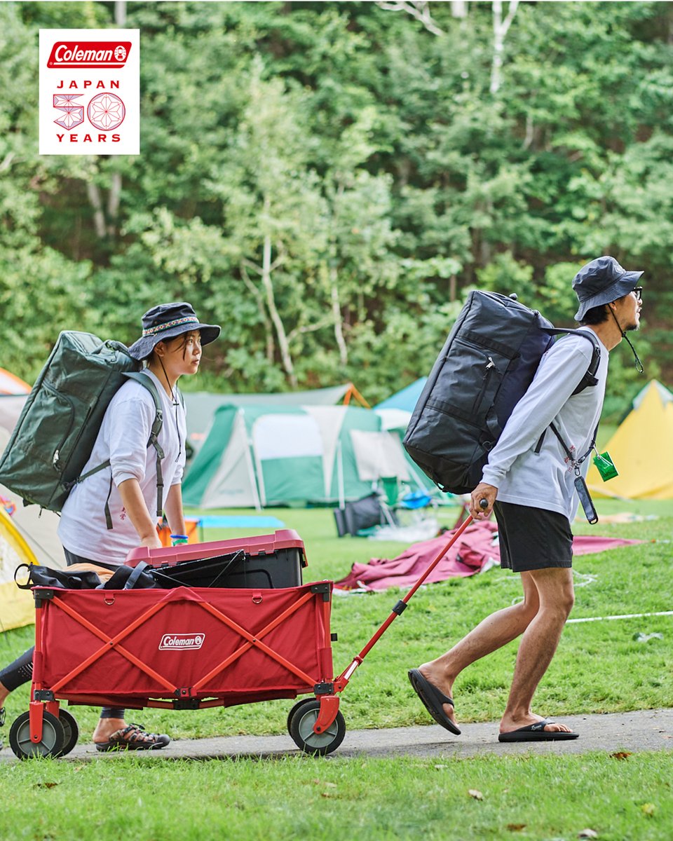 Coleman_Japan's tweet photo. もちろん、キャンプやフェスなど、全力アクティブなシーンも🙆

📌応募方法
① コールマン公式（@Coleman_Japan）をフォロー
②「#私のコールマン」「#コールマン日本50周年」をつけて写真や動画をアップ！

🗓️応募期間
2026年6月1日(月) ～ 7月31日(金)

⚠️ご注意
当選通知は本公式アカウントよりDMにてご連絡します。通知設定をご確認の上ご応募ください。