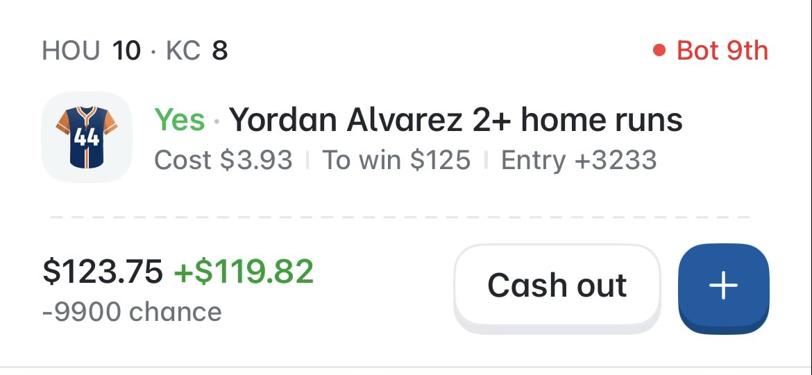 JoshMsup1's tweet photo. @NextLevelBets_ Thank you brother!!! https://t.co/8qlUB4AN2w