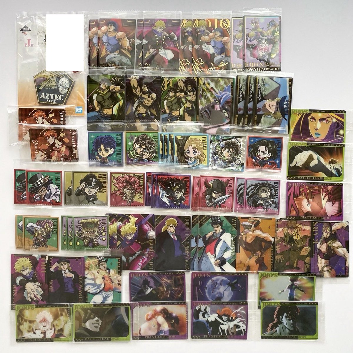 3_jjba's tweet photo. 【交換】ジョジョの奇妙な冒険 にふぉるめ.ウエハースカード.ジョジョコレ.グッズ等

【譲】1〜7枚目
紫の枠で囲ってある物は開封済みです

【求】同異種 ジョルノ
緩募 ブチャラティ＞仗助

idは成立後のお写真にて送らせていただきます。

〒 郵送のみとなります
⭐︎ お気軽にお声掛けください https://t.co/D3p7wOlfBx