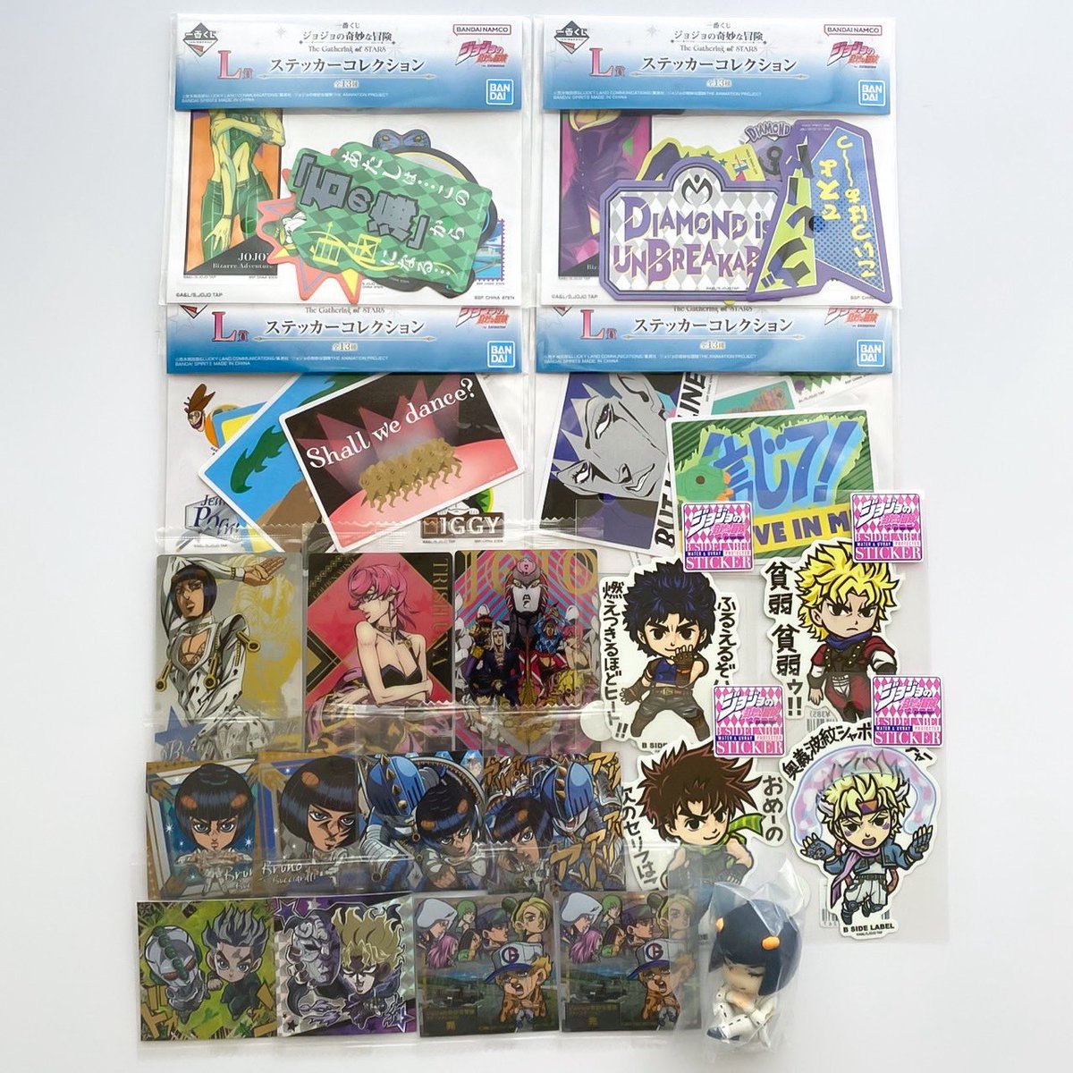 3_jjba's tweet photo. 【交換】ジョジョの奇妙な冒険 にふぉるめ.ウエハースカード.ジョジョコレ.グッズ等

【譲】1〜7枚目
紫の枠で囲ってある物は開封済みです

【求】同異種 ジョルノ
緩募 ブチャラティ＞仗助

idは成立後のお写真にて送らせていただきます。

〒 郵送のみとなります
⭐︎ お気軽にお声掛けください https://t.co/D3p7wOlfBx