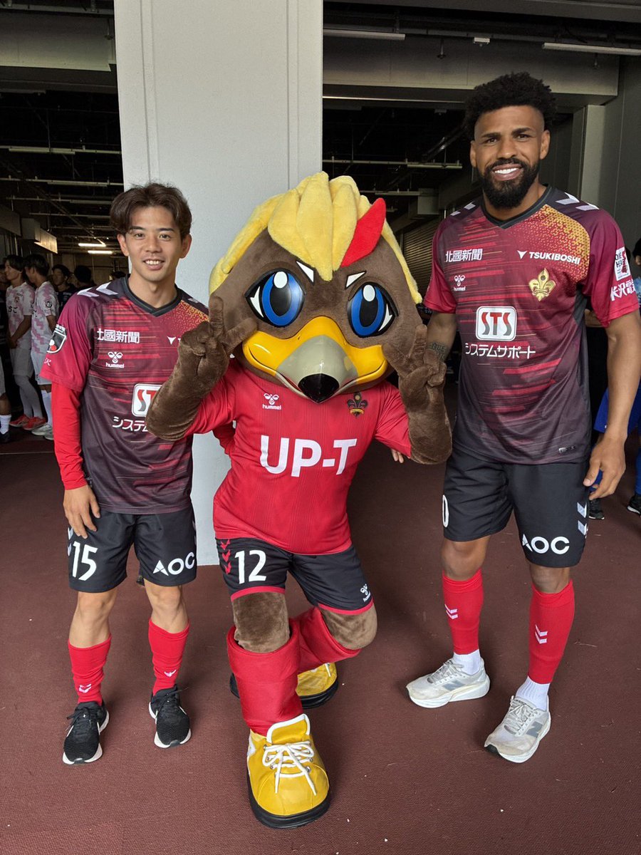 zweigen_staff's tweet photo. 入場前に会えました🔴⚫️

#パトリック #西谷優希
#JリーグオールスターDAZNカップ
#zweigen https://t.co/8idRaY7ksB
