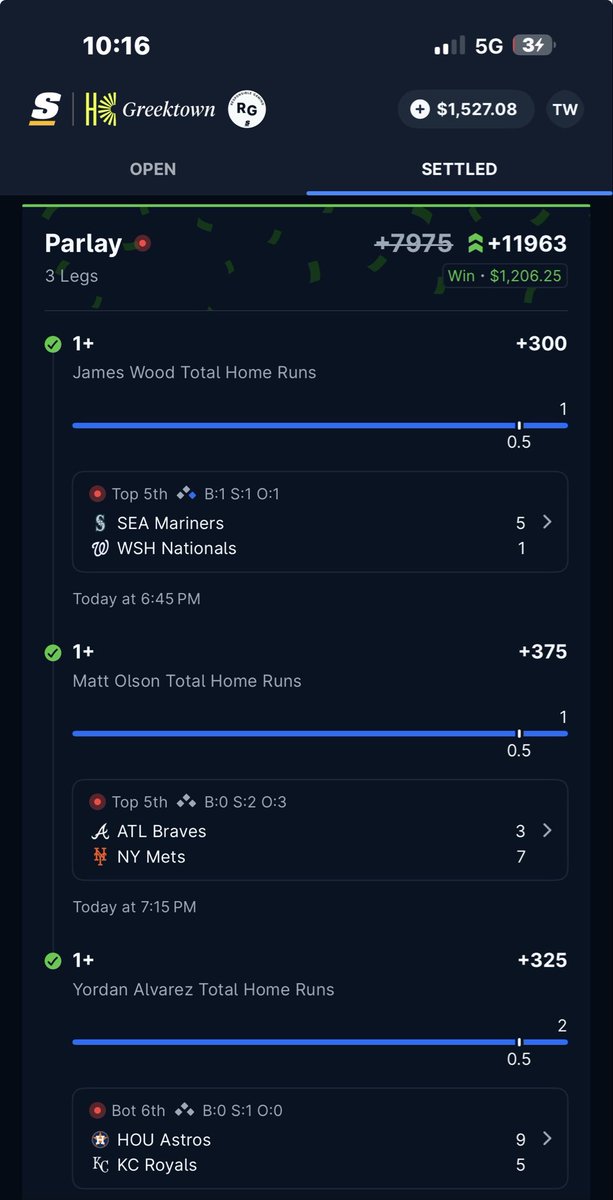 MrGoodBusiness's tweet photo. @MLBHR @gneiffer07 @ActionNetworkHQ @ActionApp Run that 👀🚀🙏🏽 https://t.co/2qyGXHhFO6