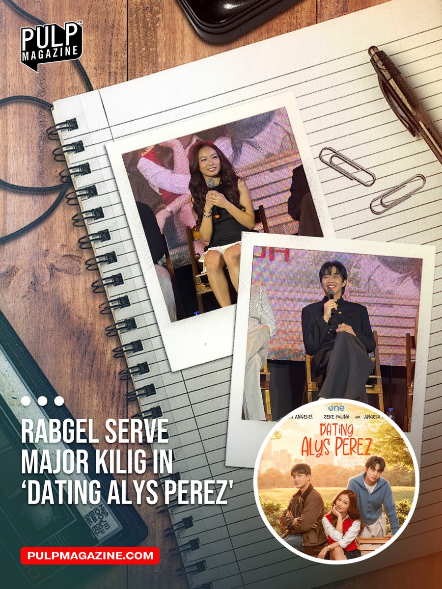 PULPMagazinePH's tweet photo. Premiering June 12 on Viva One, the cast of Dating Alyz Perez gathered at Viva Cafe for an exclusive media conference, teasing a dramatic new season.

READ: https://t.co/9agn1f7Ywh 

#RabinAngeles #AngelaMuji #RabGel #DatingAlysPerez #PULPMagazine @VivaOnePH https://t.co/vROAx8EDxd