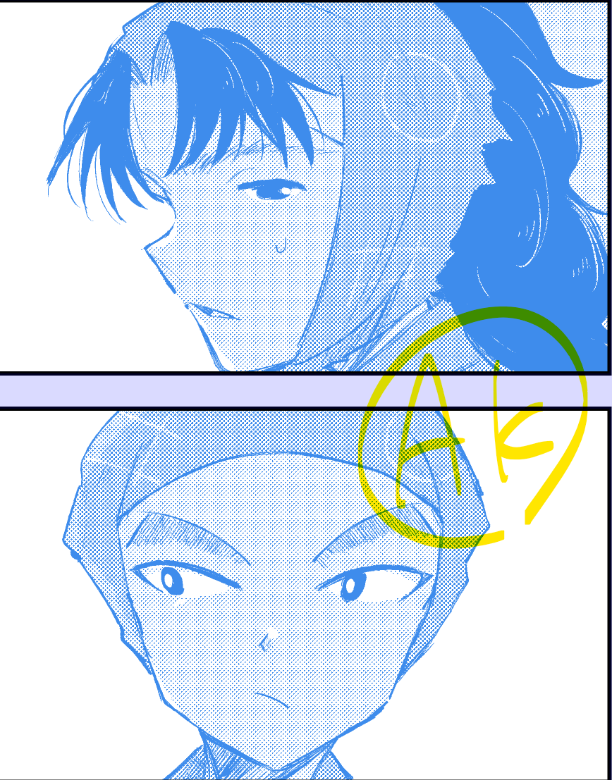 _akradio_'s tweet photo. 会計（というよりほぼ団）のまんが（を描いている途中） https://t.co/GqHgTE5z9I