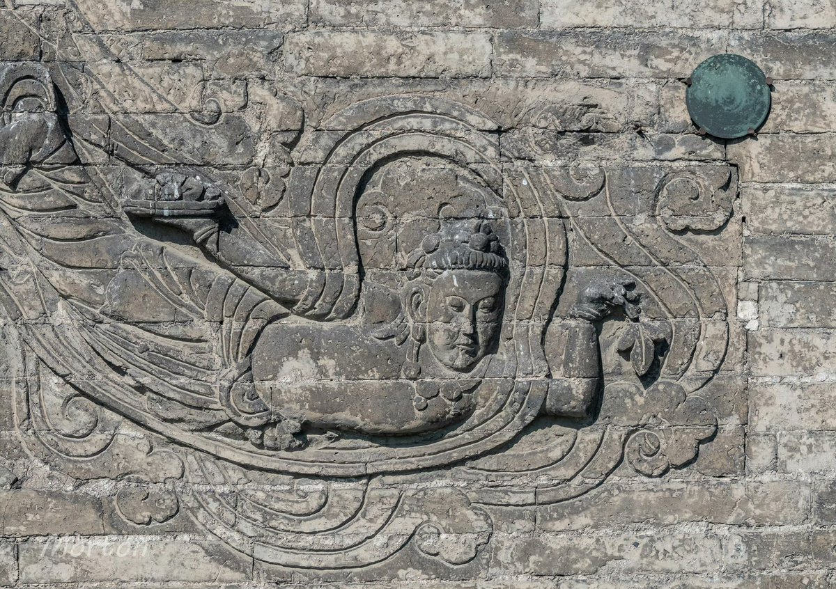 blackym25's tweet photo. Liaoyang White Pagoda Brick Reliefs, Jin Dynasty：Feitian Bodhisattva
📷morton https://t.co/lzW1VSYVZG
