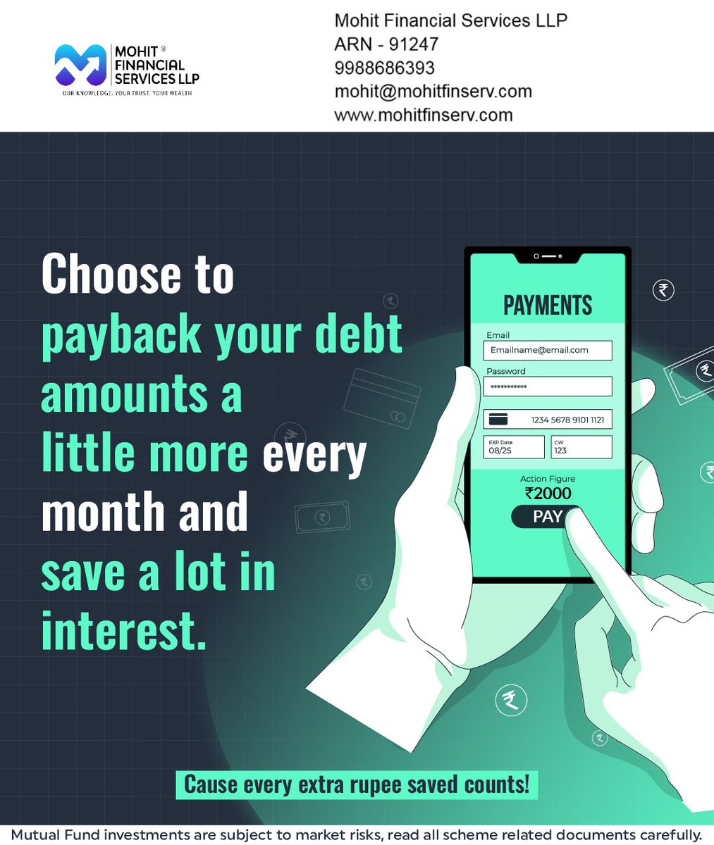 mohitfinserv's tweet photo. Financial Good Habits: Pay Back Debt https://t.co/4o4S3TJDwG