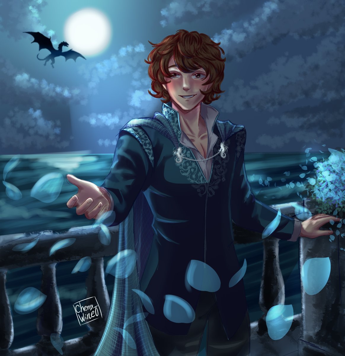 Cherry_wine0's tweet photo. #hotd #HouseOfTheDragon #HouseOfTheDragonfanart #LucerysVelaryon #Lucerys https://t.co/vhTWixJYgh