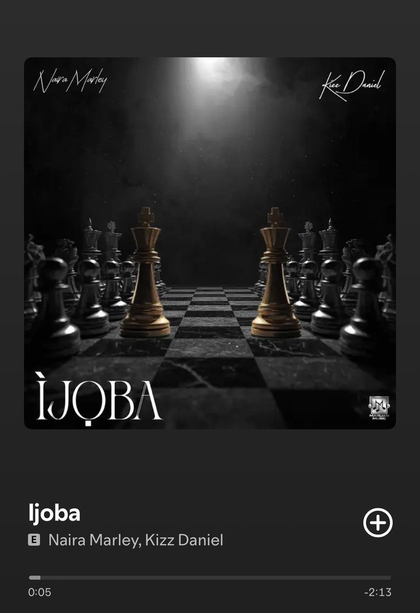 Spicy_Bitz's tweet photo. Ijoba - ₦ Marley Kizz Daniel 
Out Now 🤯🔥 https://t.co/f402FD1Hpl