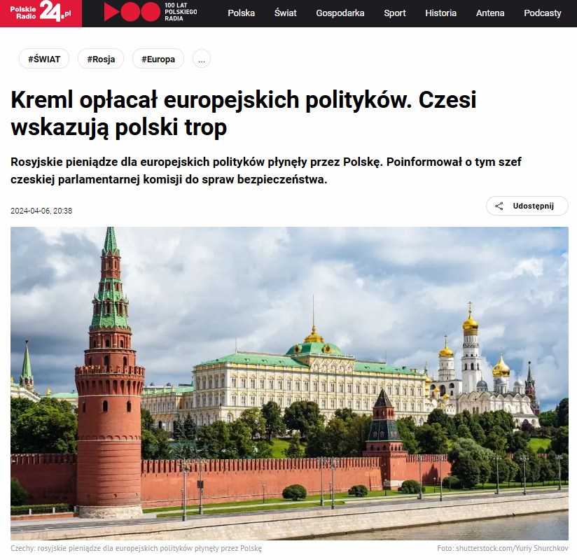 Rysiek04071893's tweet photo. Rosja płaci dziennikarzom i politykom. 

Z danych bułgarskich służb specjalnych wynika, że ​​Rosja płaci ok. 2 tys. euro miesięcznie osobom publicznym, dziennikarzom i politykom za szerzenie swojej propagandy w ich kraju. 
Ich wypowiedzi mają wpływać na opinię publiczną i kształtować poglądy społeczeństwa np. w kwestii Unii Europejskiej czy Ukrainy. 

Dwa tysiące EUR to 8 500,00 PLN czystego dochodu, niewymagającego żadnego nakładu pracy. To ponad 100 000,00 rocznie dodatkowego łatwego dochodu.

Teraz wiecie dlaczego niektórzy tak bardzo szczują na Unię Europejską i Ukrainę. 

Dzień dobry Państwu. ✌️