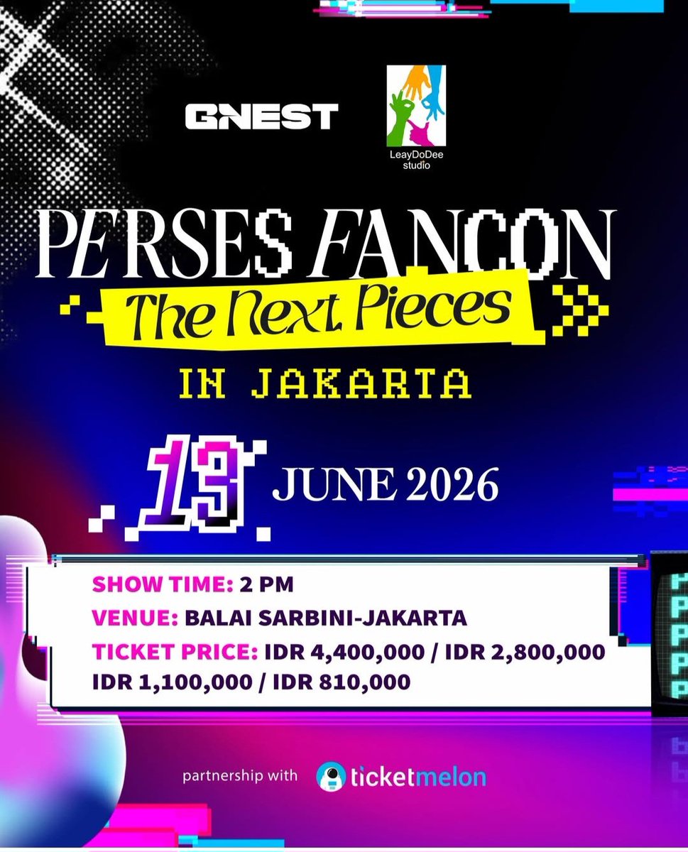 decopottery's tweet photo. Wts PERSES FANCON the next pieces in Jakarta.
Underprice.
*ZONE D 600k/tix ada 5 tiket jejeran, ambil lebih dr 1 tiket bisa di 500. Open discuss di dm
Seat C7-11
Benefit Hi Bye, bisa cod venue paymen f2f, bisa ikut nukerin tiket jg https://t.co/k2xJBcpIq3