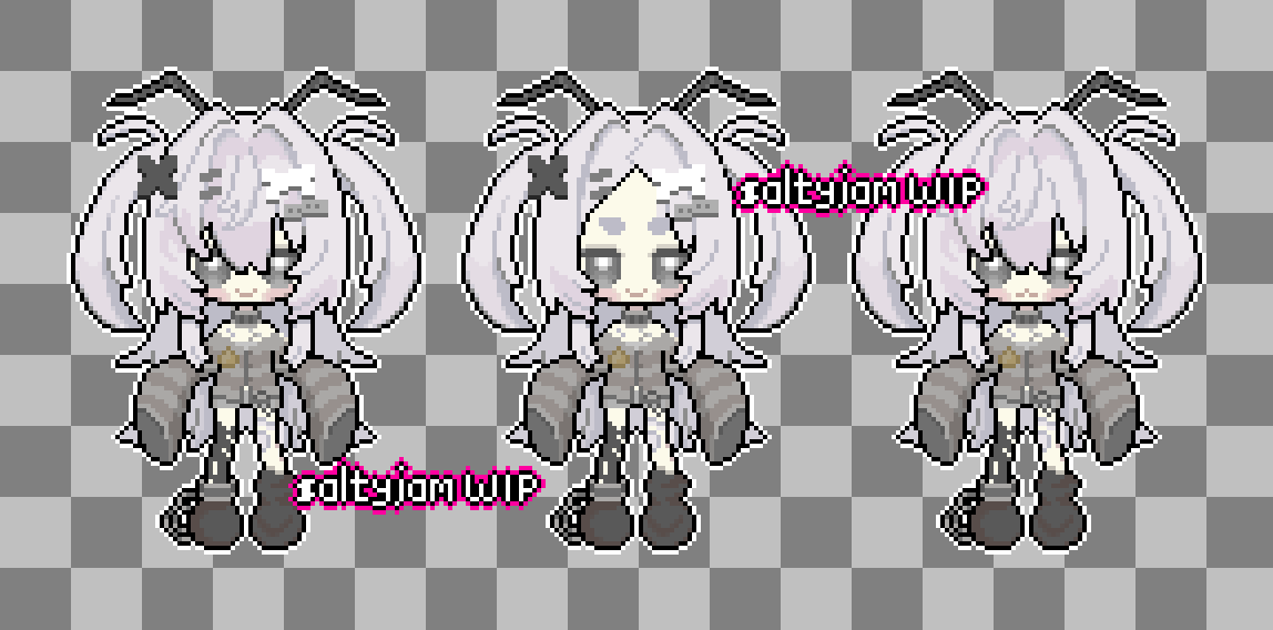 saltyjam8's tweet photo. WIP    
#pixelart #ドット絵 #VGen #VGenComm https://t.co/u9oYCCFMdh
