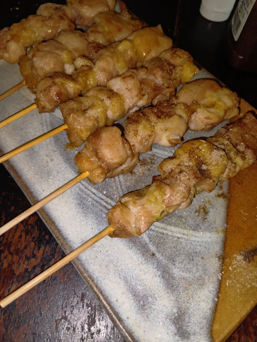 c_star69's tweet photo. ノンフライヤーで焼き鳥焼いてみた https://t.co/M0yrfxG8KJ