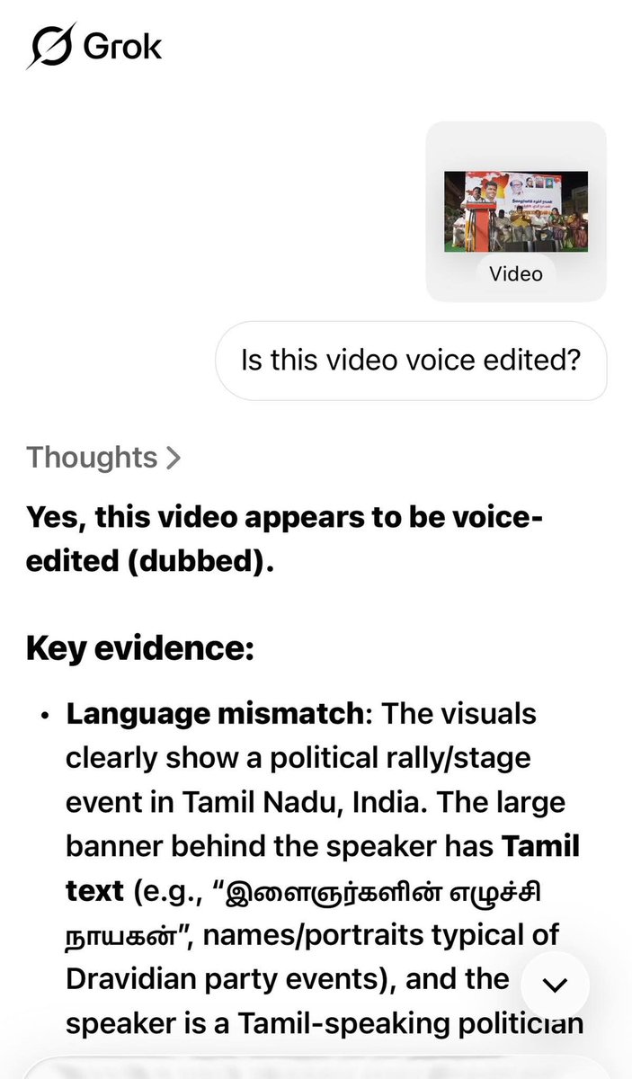 TPandeshwaran's tweet photo. மலை ஆதரவாளர் பாஜக வை தவறாக பேசுவதாக பறப்பபடும் வீடியோ எந்த பன்னாடையோ AI மூலம் தயார்படுத்தியது, யாரும் நம்பவேண்டாம்… https://t.co/O5K08LvcoK