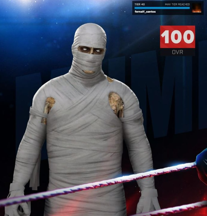 fernalfcaws's tweet photo. One of the coolest things about the wrestling universe as entertainment is the supernatural characters. In Brazil it was no different; some of the Universal monsters were also wrestlers. One of the most notable was the Mummy.  #wwe2k26 #telecatch https://t.co/bMbprSAiuG