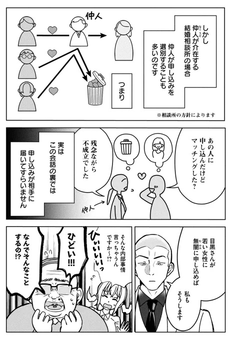 結婚相談所の「おぢブロック」の仕組み(4/11) 
