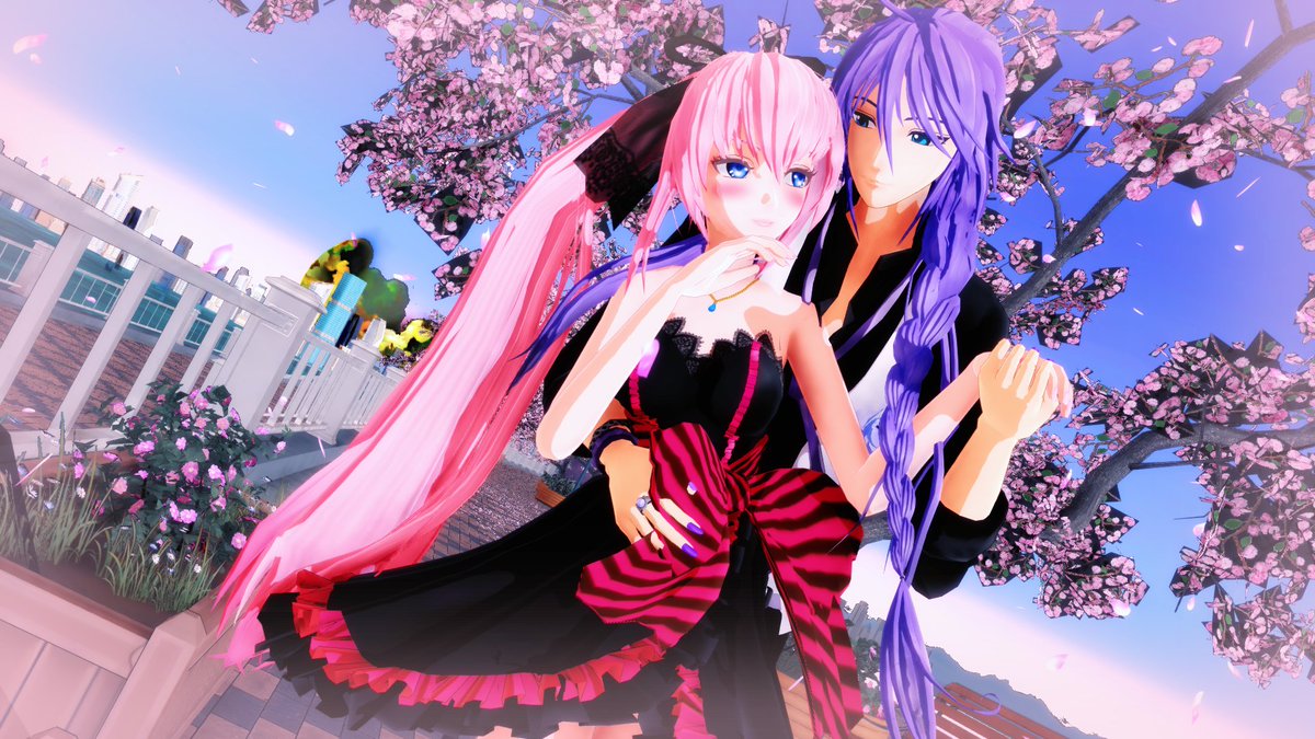EmeraldxGloom's tweet photo. #gakuluka #lukagaku #lukapo #gakupoxluka #lukaxgakupo #がくルカ https://t.co/qUsQRUkj5C