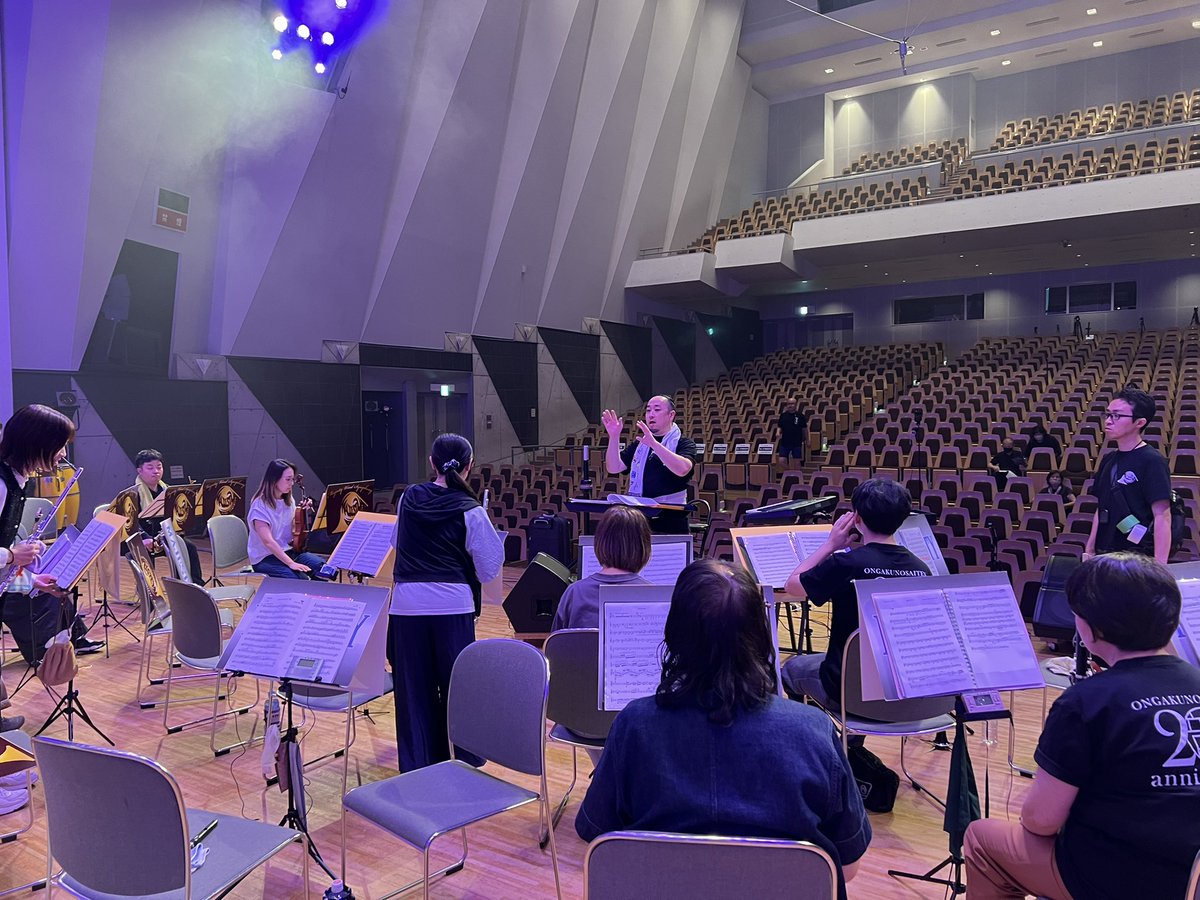 majesty_wind's tweet photo. 合奏が始まりました🎷
長丁場になりますが頑張ります！ https://t.co/dmgY2BRwAl
