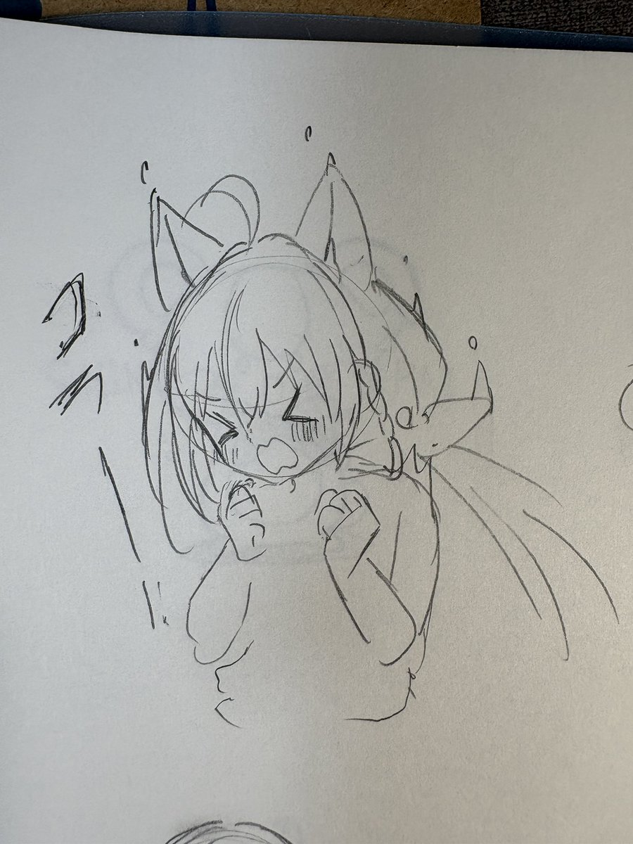 kamimurahiiro's tweet photo. ←構図ラフ　SNSにあげたやつ→ https://t.co/hVzNh0s3Un