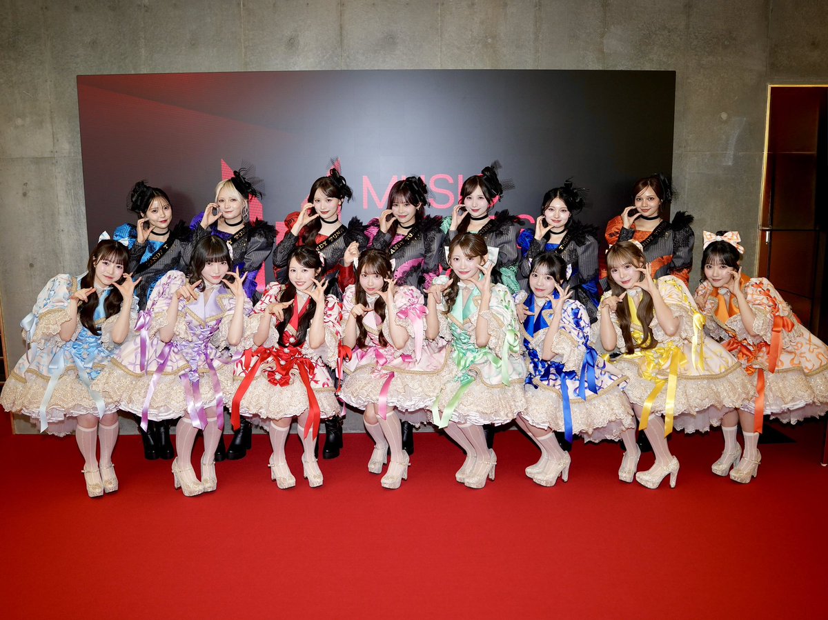 KAWAII__LAB's tweet photo. C &amp; C

#CANDYTUNE🍬
♥️立花琴未 💚小川奈々子
💜宮野静 💙桐原美月
🩵福山梨乃 🧡南なつ
🩷村川緋杏

#CUTIESTREET💎
💛古澤里紗❤️佐野愛花
💚板倉可奈💙増田彩乃
🧡川本笑瑠🩵梅田みゆ
💜真鍋凪咲🩷桜庭遥花

#MAJ2026
#MUSICAWARDSJAPAN   
#きゅーすと #きゃんちゅー https://t.co/Kdb7viXiSD