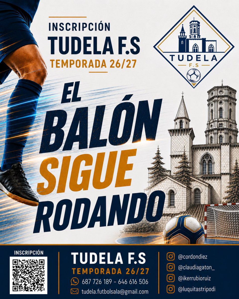RubenMorancho's tweet photo. Habrá que apoyar este nuevo proyecto 💪🏻 empezando desde a bajo se llega a lo más alto!! @TudelaFS https://t.co/j9YQRIEgVv