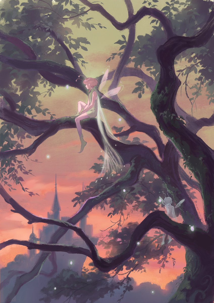 3ssming's tweet photo. 想念...🧚
#oc #illustration https://t.co/LrWy13FzUv