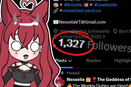 Nexselia 👑❣️The Goddess of Ruin tweet media