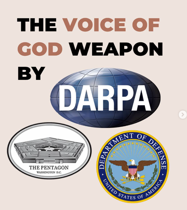HansSophieFlyer's tweet photo. Patent US4877027A, 1988: "Hearing system"
"Sound is induced in the head of a person by radiating the head with  microwaves in the range of 100 megahertz to 10,000 megahertz that are  modulated with a particular waveform."
DSM misleading by design?
@michaeldweiss @C__Herridge
#v2k https://t.co/847sQidlDL