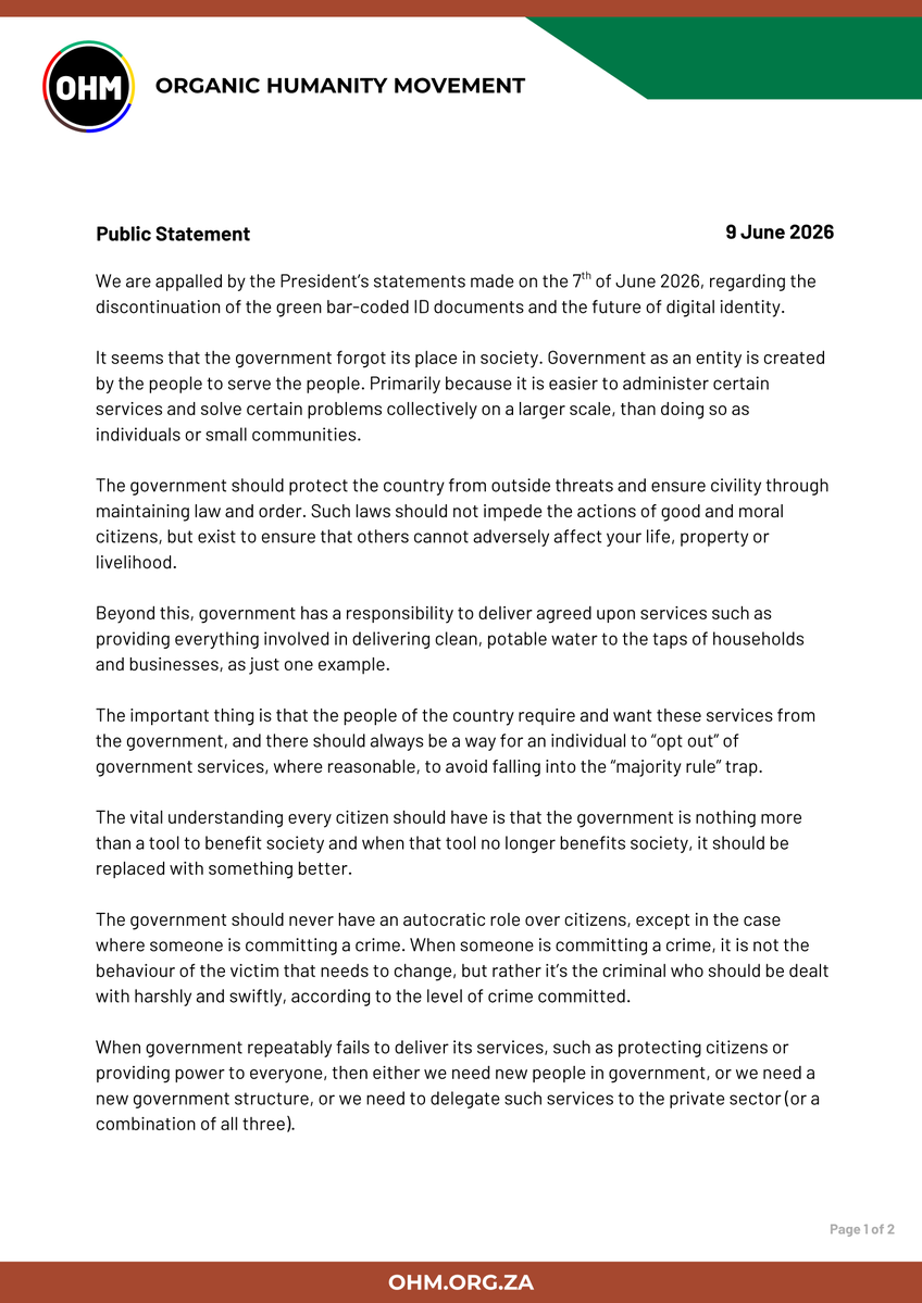 liberate_sa's tweet photo. Our response to Cyril Ramaphosa's address to the nation a few days ago... https://t.co/lPl0lTe7yw