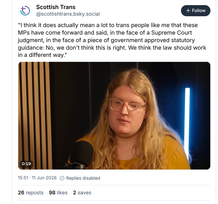 ForWomenScot's tweet photo. This is one of the men that Scottish Trans think should be in women's changing rooms, rape crisis centres, hospital wards etc.

All MPs who signed the EDM think so too. Write to them, ask them if this is a woman. https://t.co/KVanDQDOcG