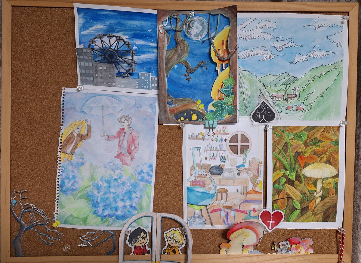 asagi_aoao's tweet photo. アナログイラスト用のボードがまた1つ潤いました
#highcardFA https://t.co/43TDOiiYfA