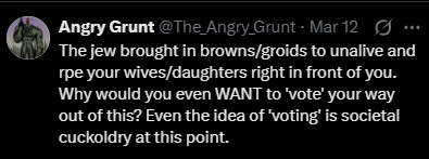 Angry Grunt tweet media