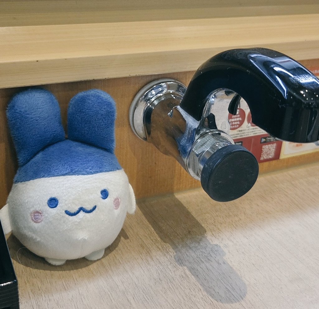 117_mimi_'s tweet photo. 手を洗うところぴょん？🍣 https://t.co/vHrBi8X8Hq