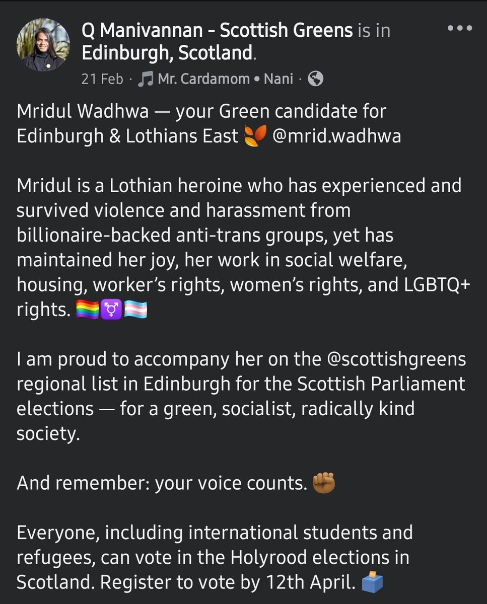 UnrepentantYoon's tweet photo. @ForWomenScot Looking back at older pics earlier, came across this. 
Unsurprisingly, Q Manivannan was a fan of Mridul Wadhwa. https://t.co/0TL23k7SEY