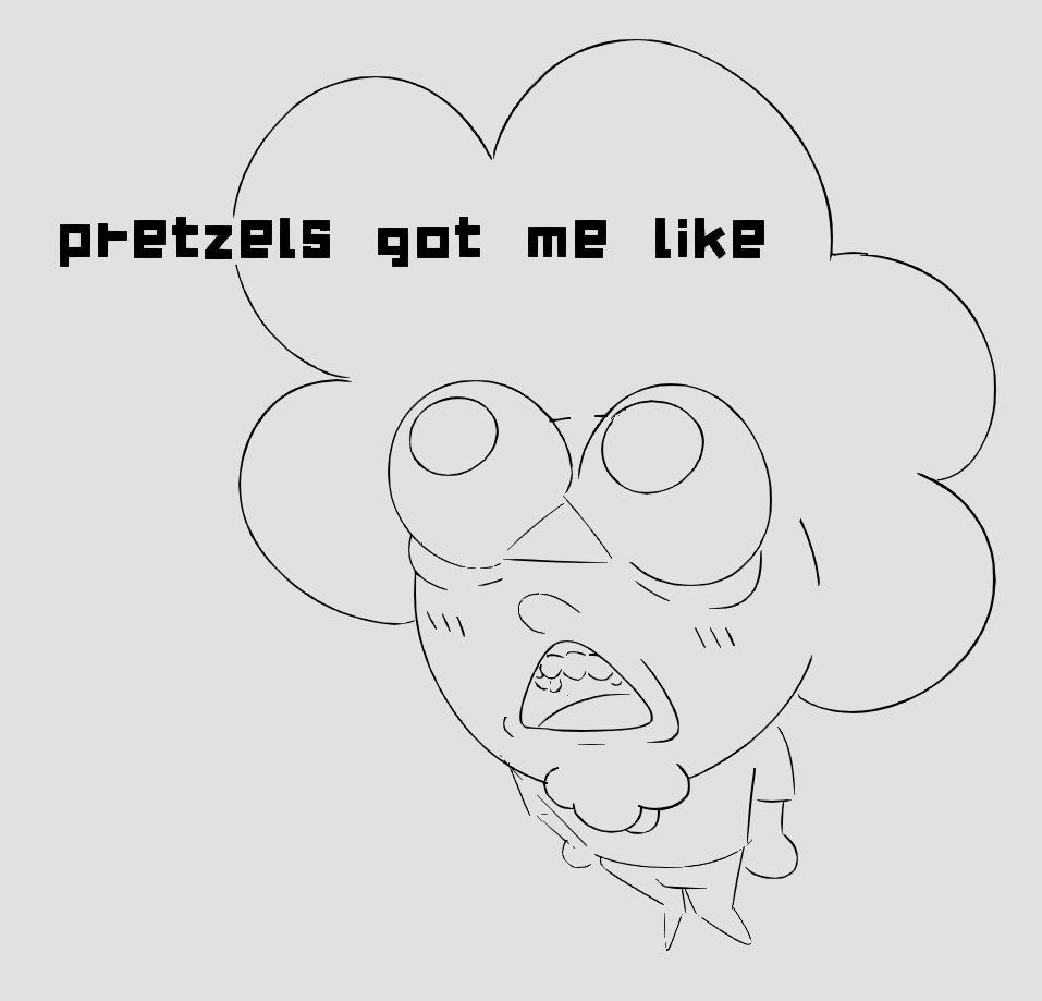 Flourbo's tweet photo. i love pretzels.... https://t.co/cQEqOfHa7a